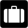 Baggage Check Sign Clip Art